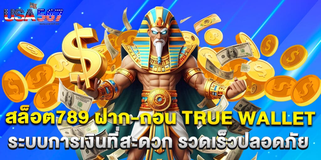 สล็อต789 ฝาก-ถอน True Wallet ระบบการเงินที่สะดวก รวดเร็วปลอดภัย